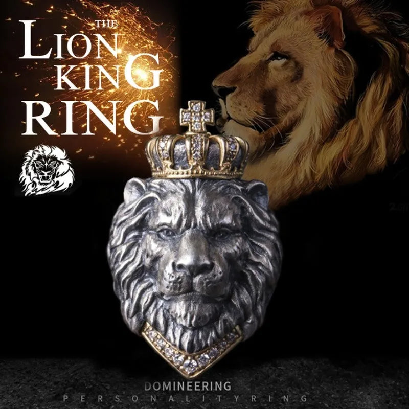 Men's Lion King crown