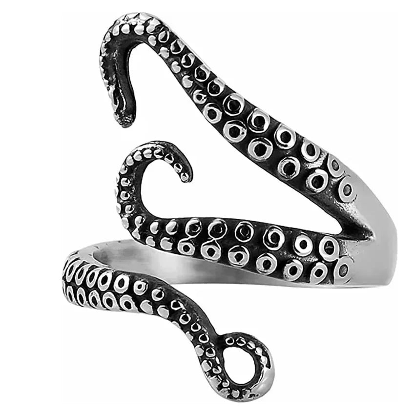 Gothic Skull Crown mens ring