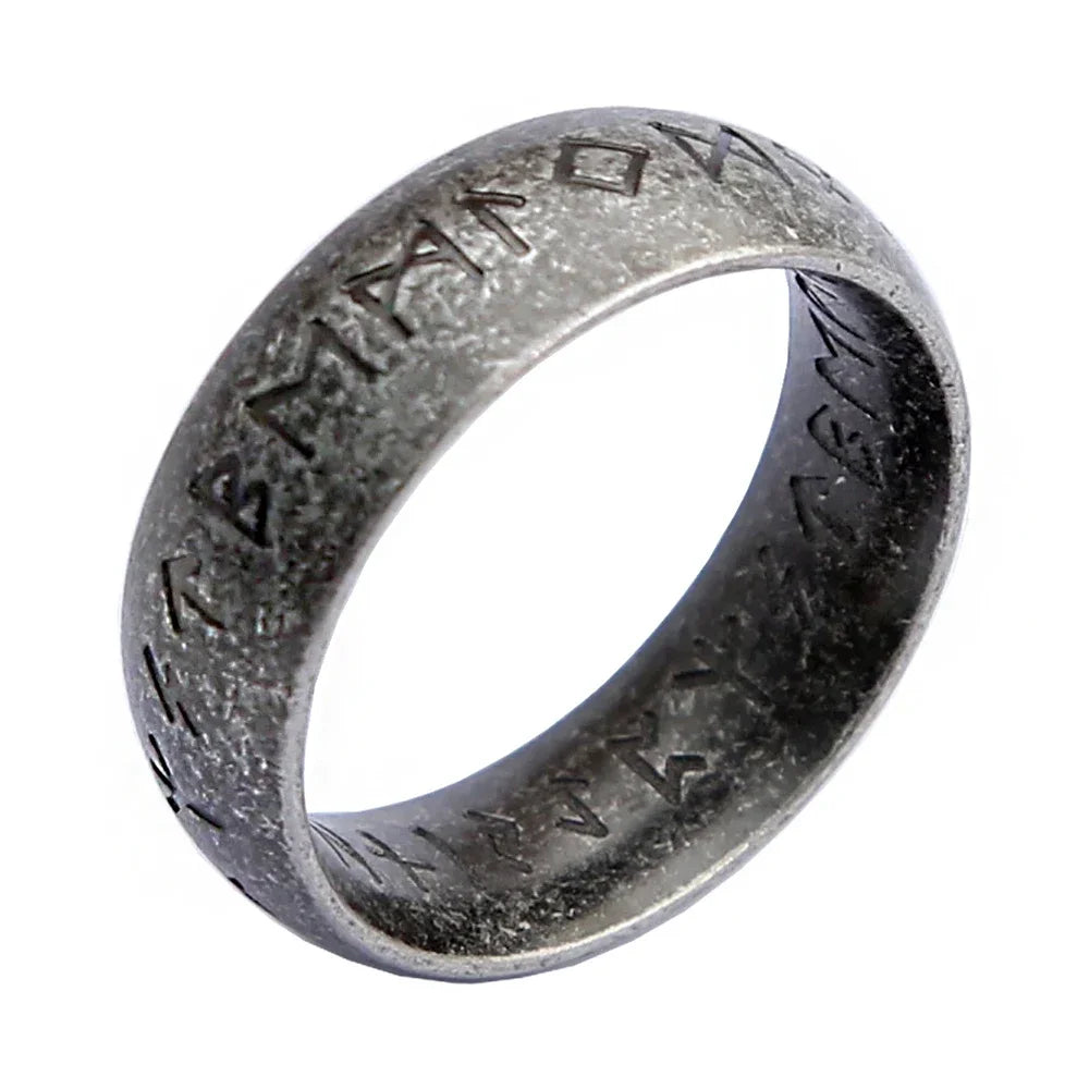 Vintage Stainless Steel Rings For Men Nordic Valknut