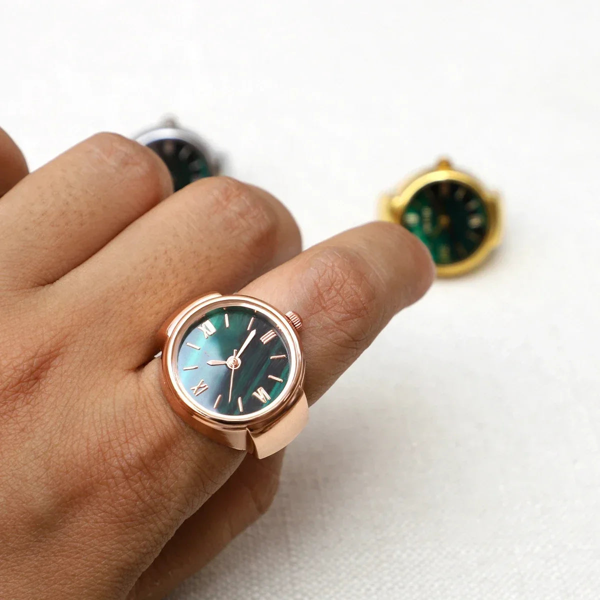 Fashion Mini Watch Ring for Menand women