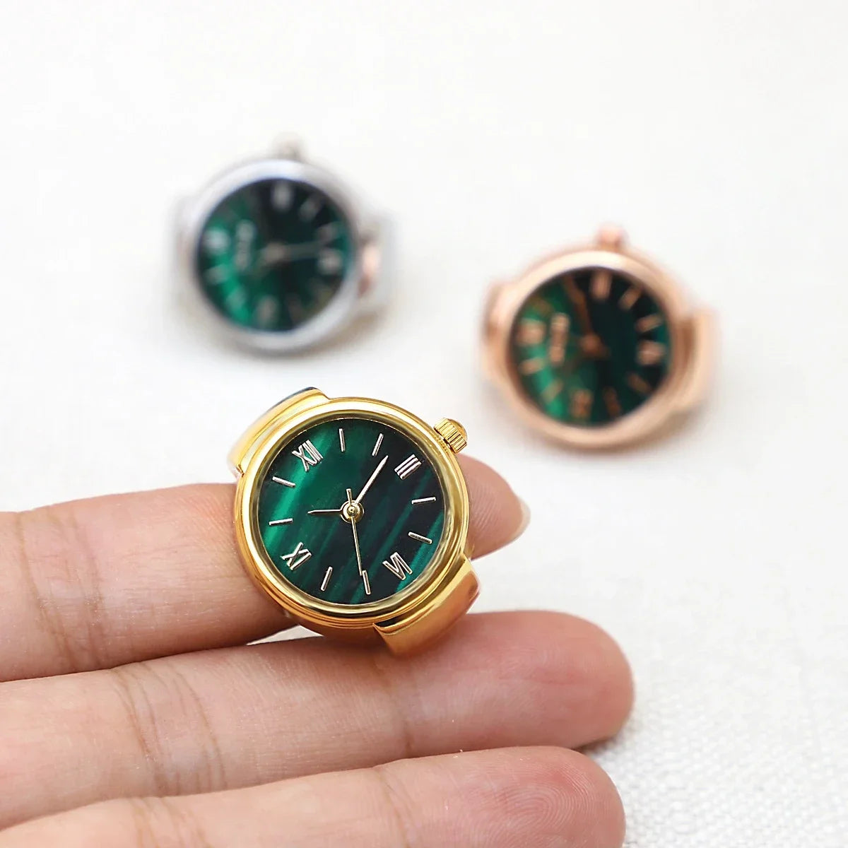 Fashion Mini Watch Ring for Menand women