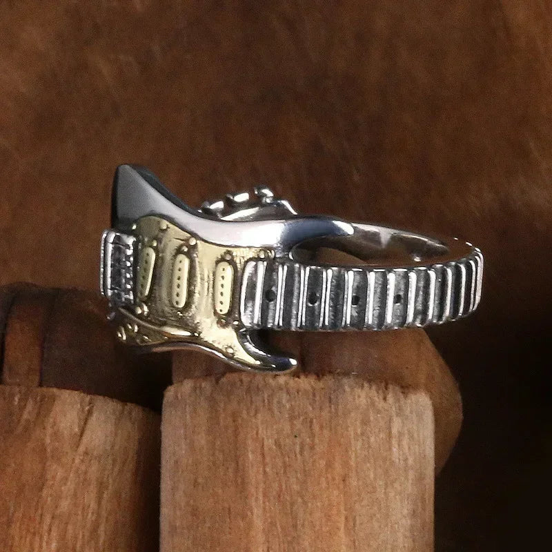 Gothic Skull Crown mens ring