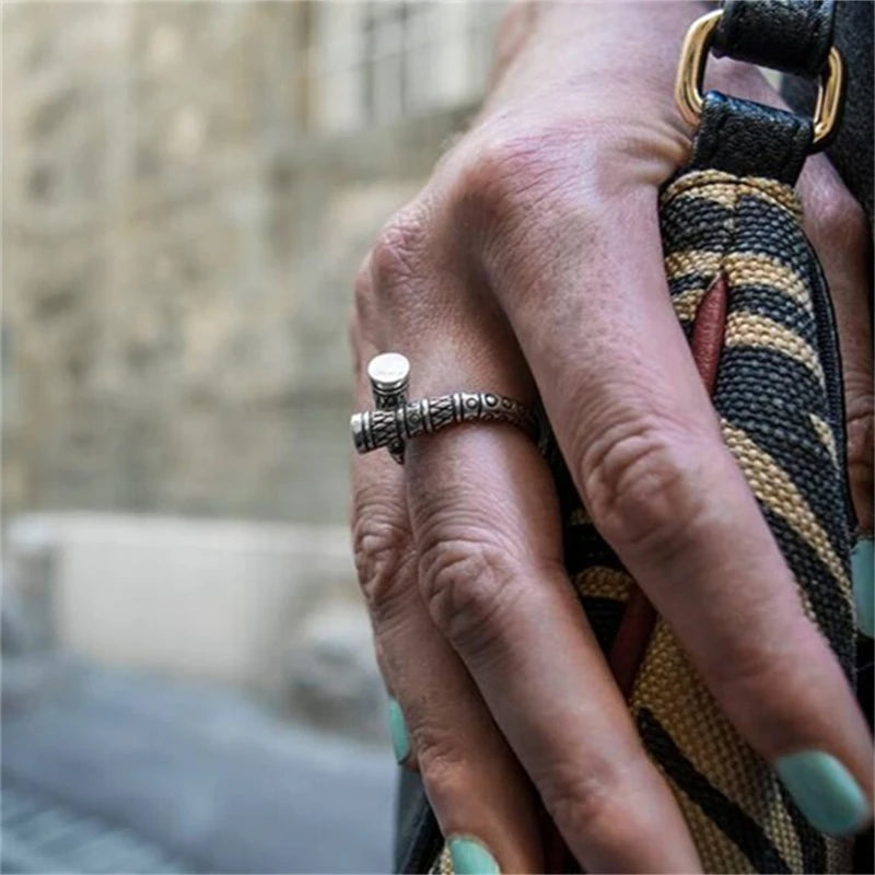 Vintage Nordic Style Viking Ring