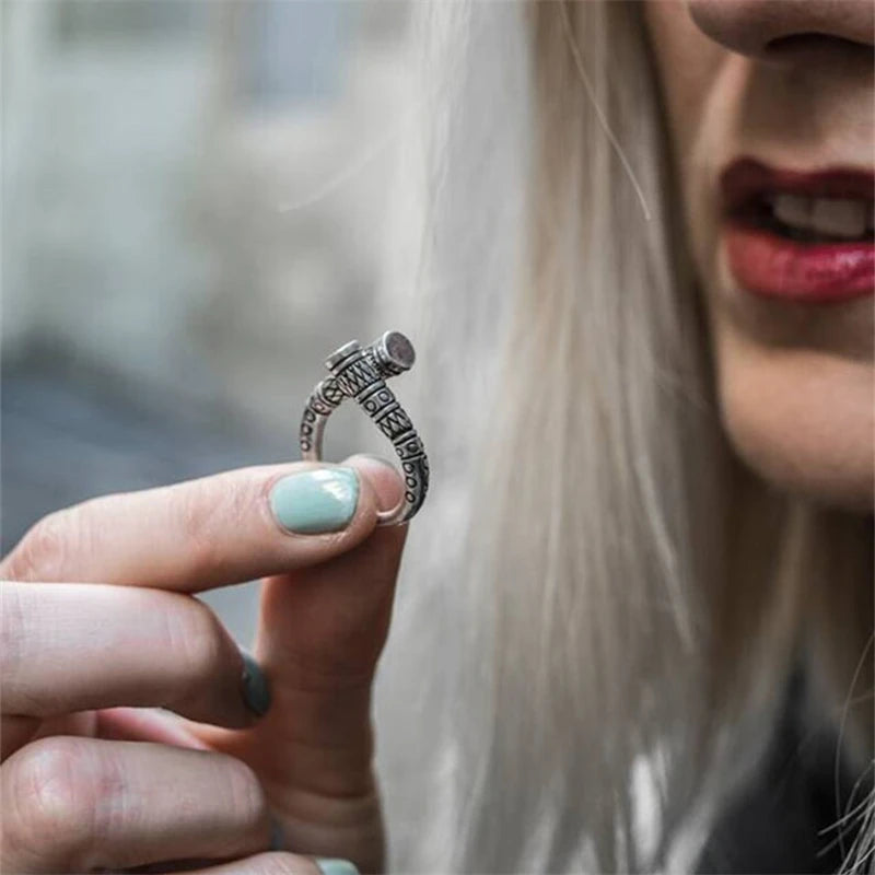 Vintage Nordic Style Viking Ring