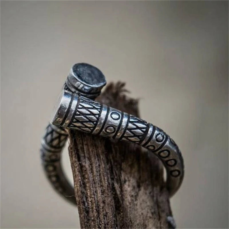 Vintage Nordic Style Viking Ring