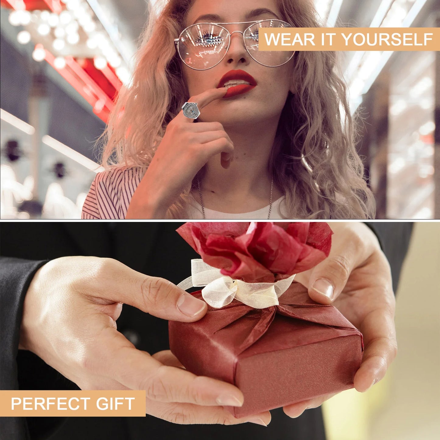 Watch Ring for Men and women