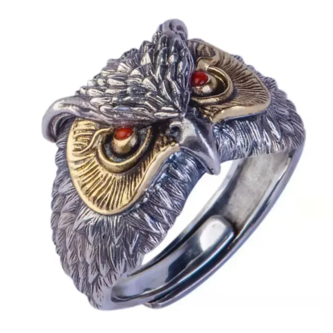 Gothic Skull Crown mens ring