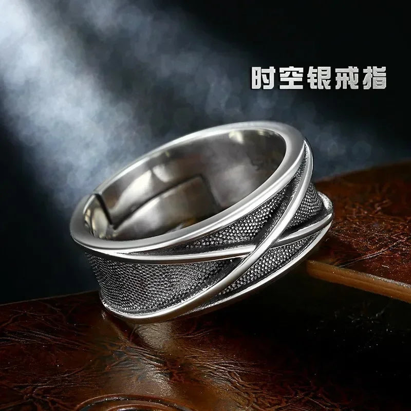 Gothic Skull Crown mens ring