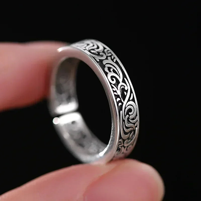 Gothic Skull Crown mens ring